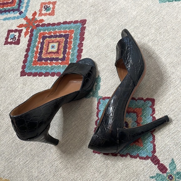 Alaia Open Toe Croc pumps - Picture 3 of 10